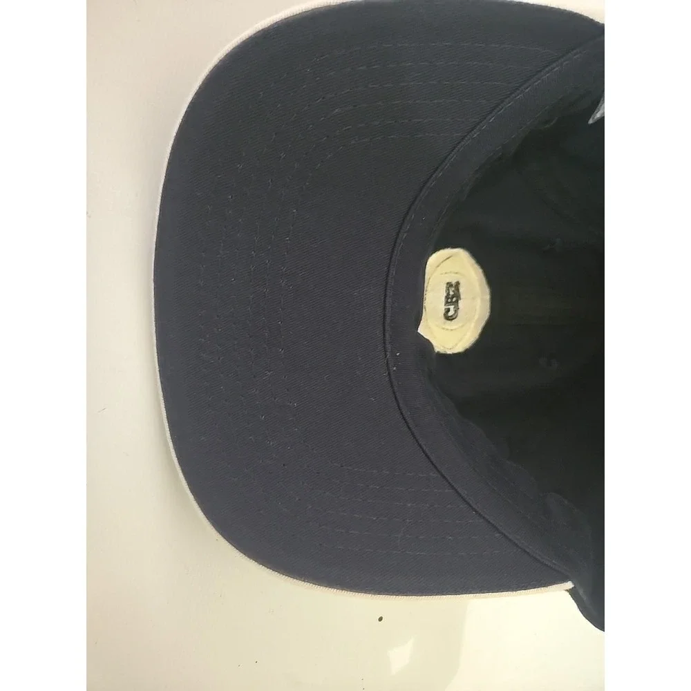 NWT Vtg 90s CBS Sports Hat K-Products Made In USA Navy‎ White Deadstock Cap